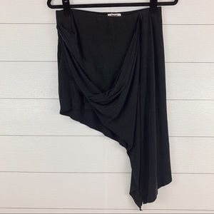 Helmut Lang Asymmetrical Mini Skirt